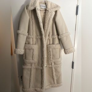 Stand Studio
Patrice Faux Shearling Coat